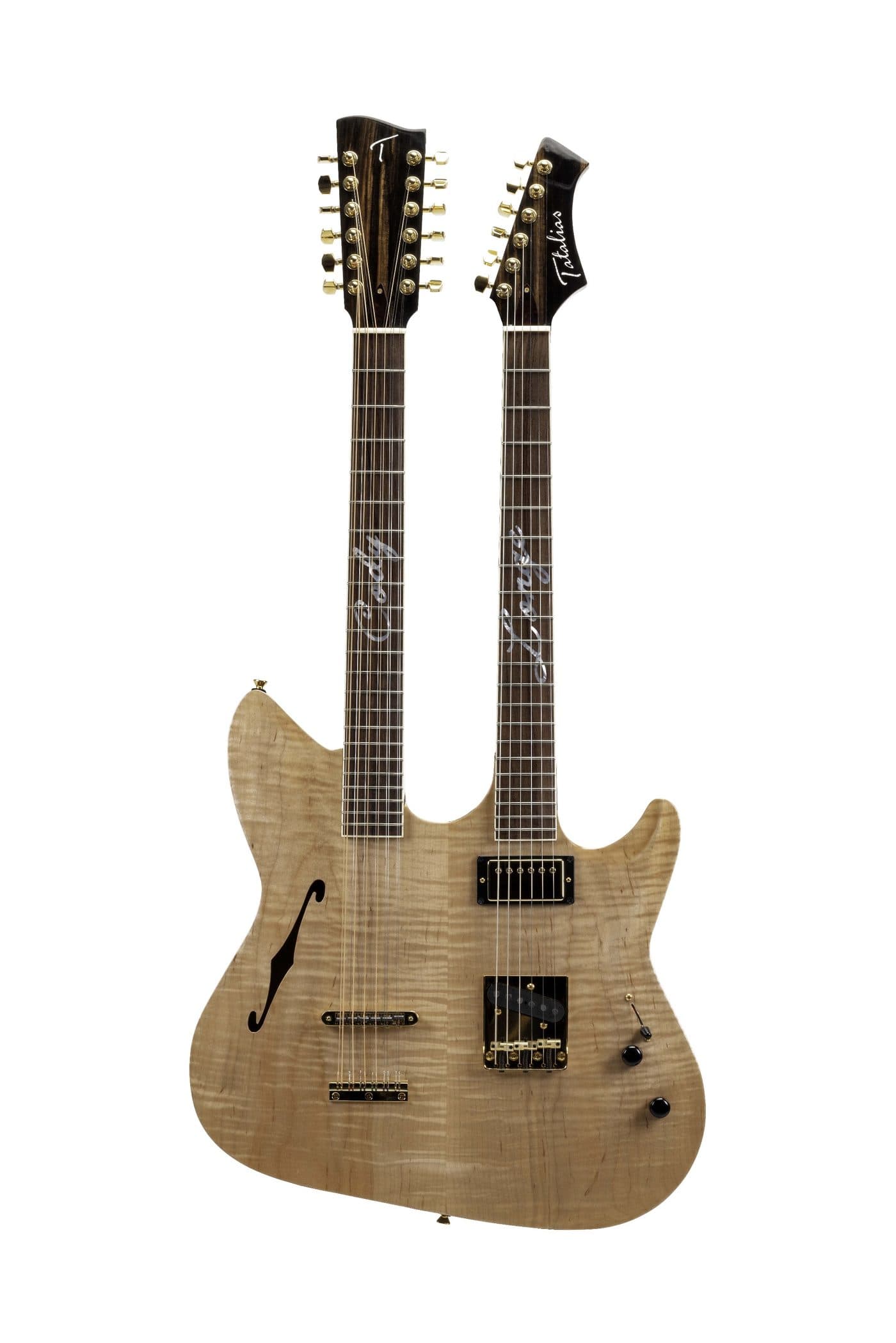 Tatalias Double Neck, 6/12 semi-hollow